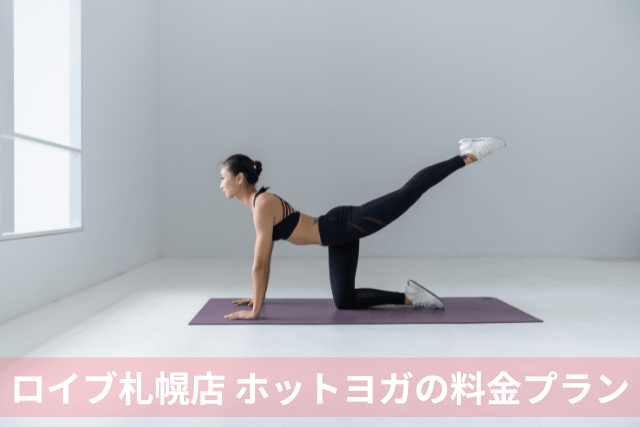ロイブ札幌店、ホットヨガの料金